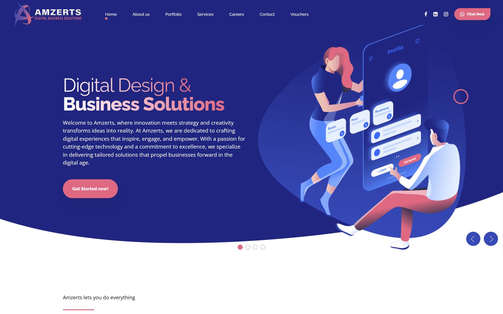 Amzerts homepage