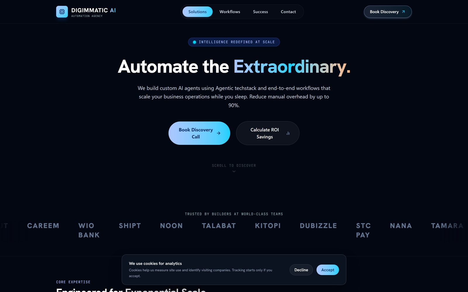 Digimmatic homepage