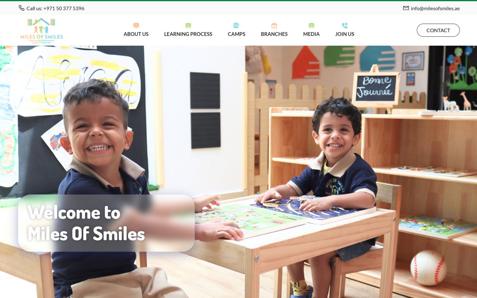 Miles Of Smiles homepage