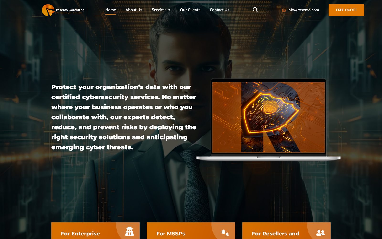 Rosento homepage